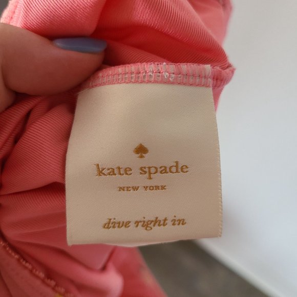 Kate Spade Women's Size S Cruise 2019 Pineapple One-Piece Swimsuit Pink - Picture 6 of 13